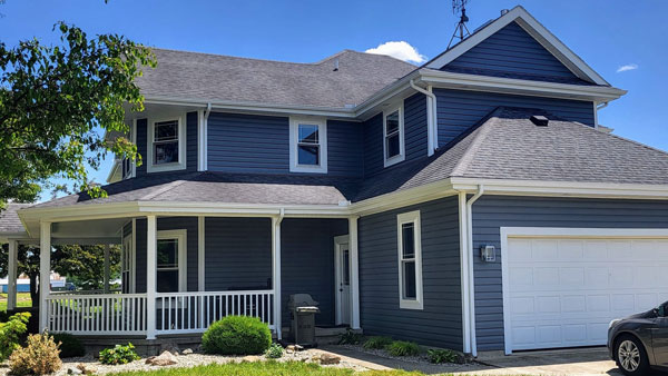 Home exterior makeover